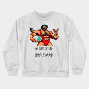 beach buff Crewneck Sweatshirt